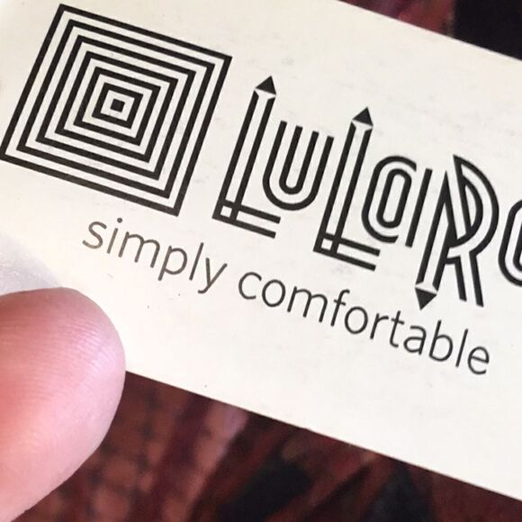 NWT LULAROE AMELIA dress in size extra small vintage rose design - Picture 13 of 15